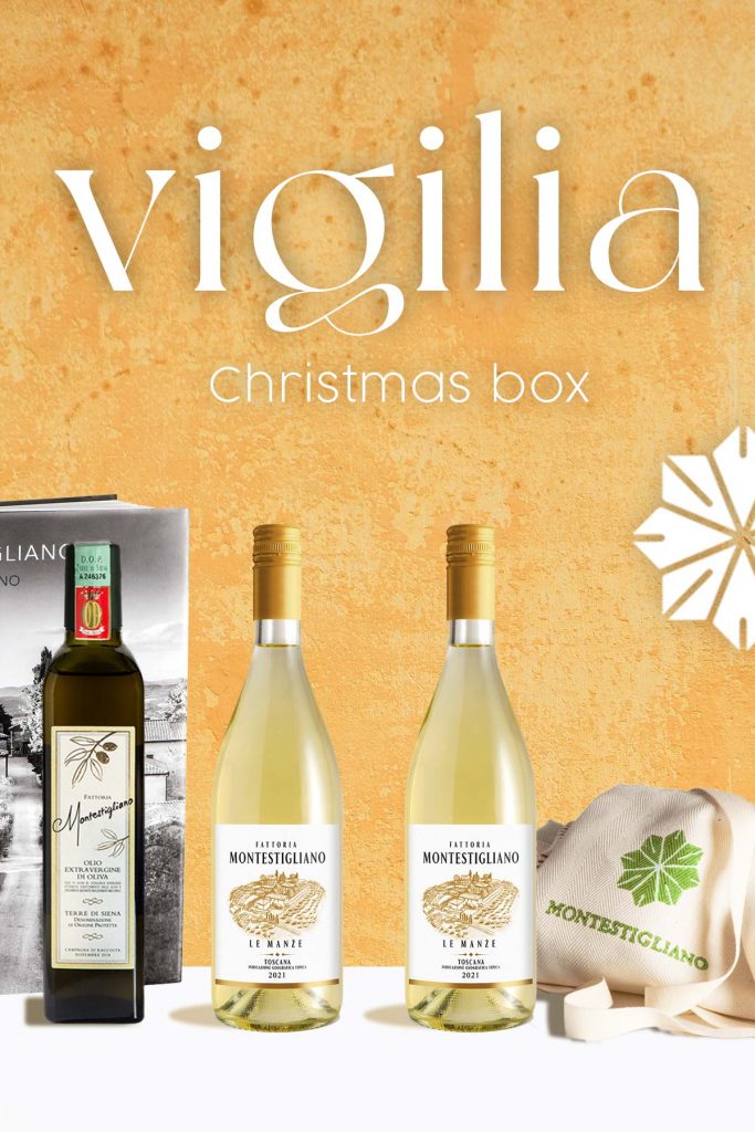 Our Montestigliano box for the Christmas Eve